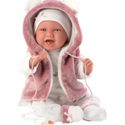 New Llorens Muñeca Bebe Mimi Sonrisas Chaqueta