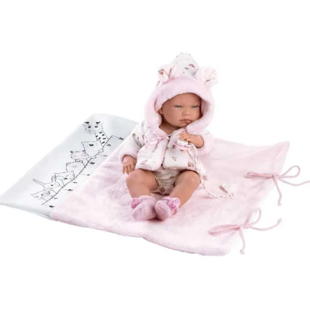 Hot Llorens Muñeca Bebé Nica RN Baño Newborn - cuerpo de Vinyl