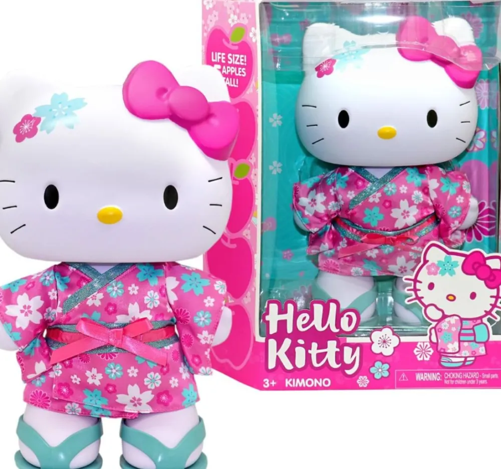 Clearance Hello Kitty Muñeca con kimono 32cm