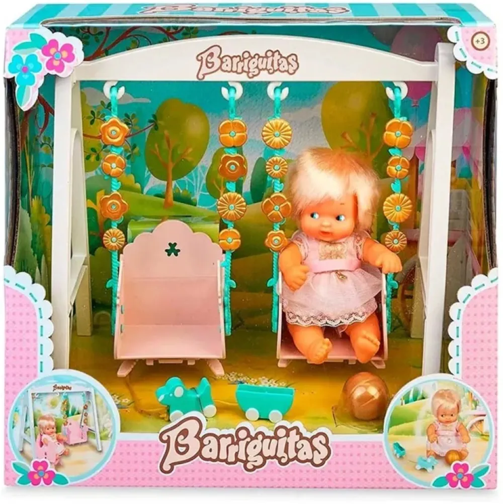 Clearance Barriguitas Muñecas Columpio con figura Bebé - Famosa