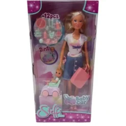 Sale Simba Muñeca Steffi Baby Car