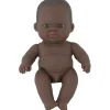 Clearance Miniland Muñeco bebé africano (21 cm)
