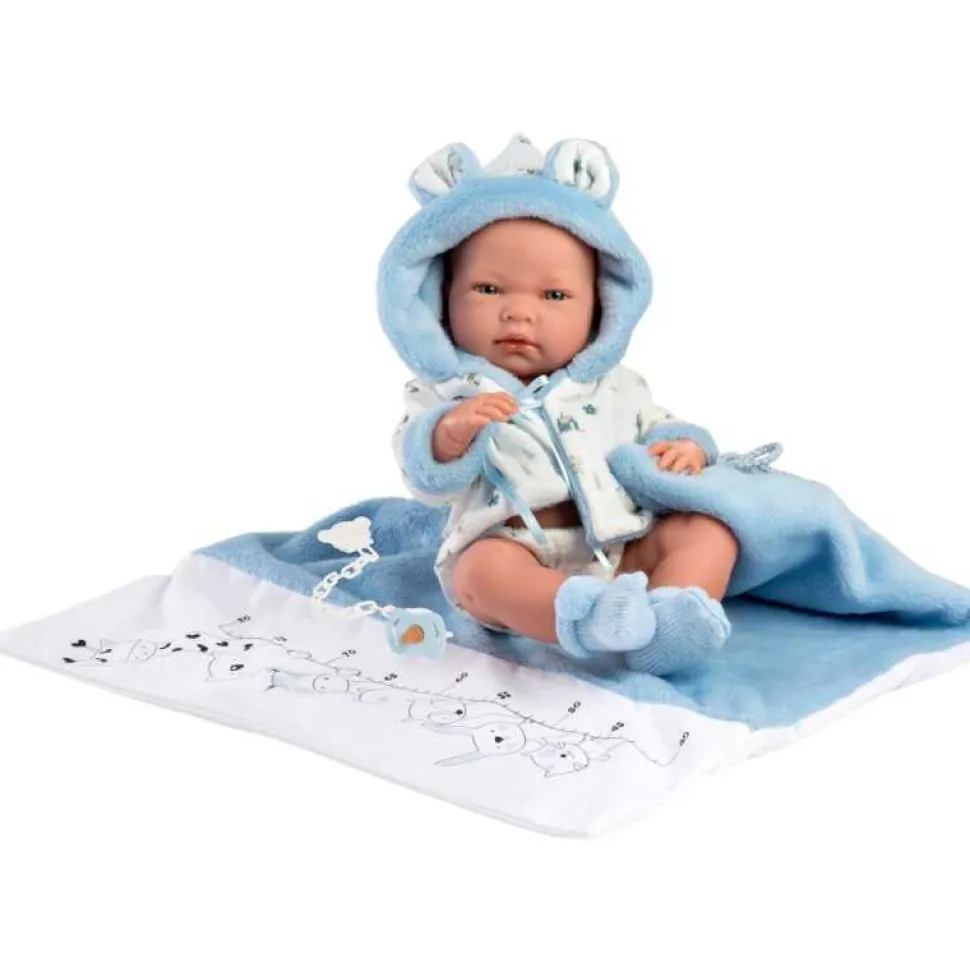 Muñeco Bebé Nico RN Baño Newborn - cuerpo de Vinyl