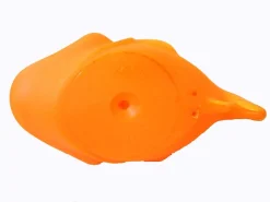 Outlet Working House Muñeco Infantil Goma Flexible Con Silbido Flotador Agua Baño Pez Naranja