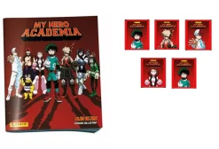 My Hero Academia Álbum + 5 sobres. Colección 2024 cartas