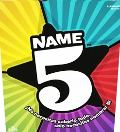 Name 5. ¡No necesitas saberlo todo, solo necesitas nombrar 5!