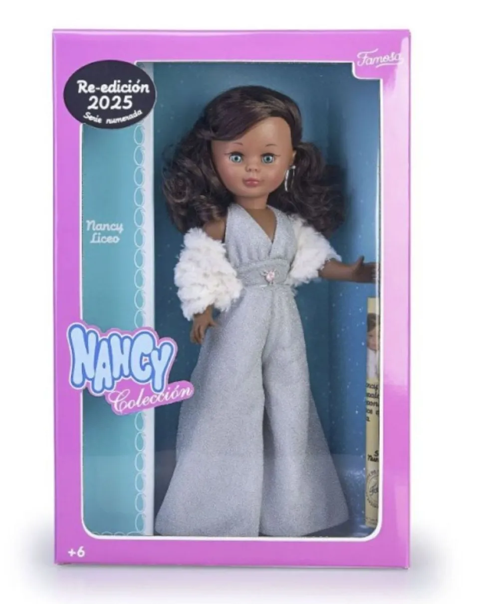Nancy Colección Liceo Muñeca Reedición de 1977 de Famosa