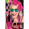 Neón Pink the 80S Fashion Accesories