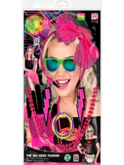 Neón Pink the 80S Fashion Accesories