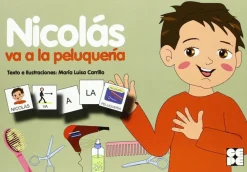 Discount CEPE Nicolás va a la peluquería. Colección Pictogramas 4.