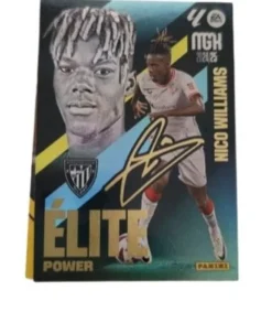 Nico Williams Elite Power Firmada Megacracks 2024 2025 MGK 24 25 Panini