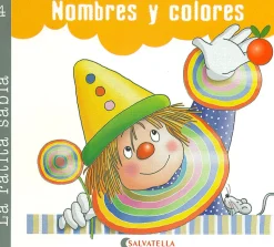 Nombres y colores. La ratita sabia 4 (palo y cursiva).