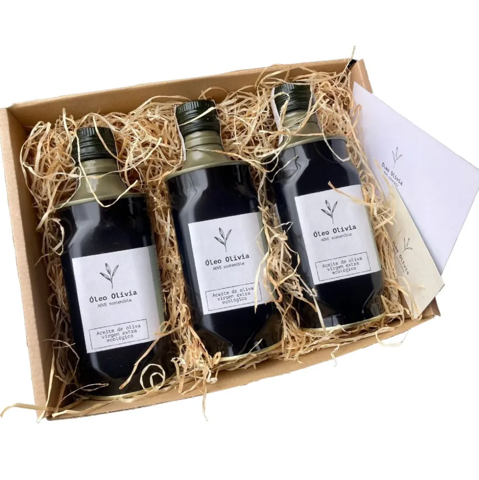 Best Óleo Olivia Pack 2 AOVE Ecológico Premium 500ml