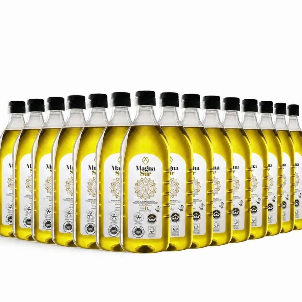 Pack 15 botellas Pet 1 Litro AOVE Magnasur