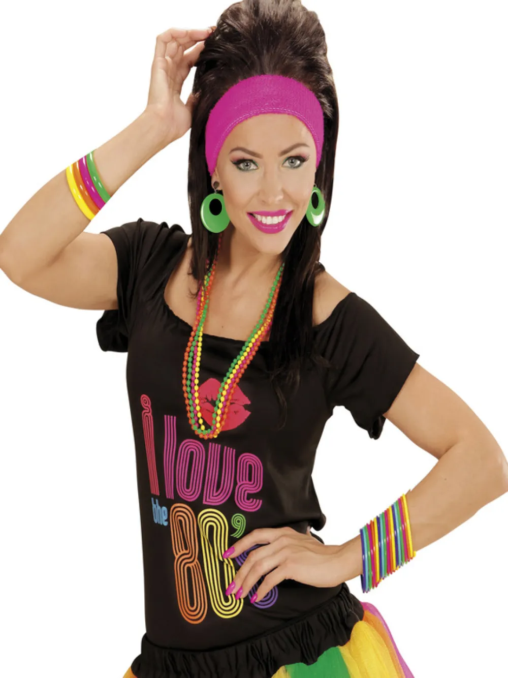 Best Widmann Pack 4 collares de cuenta de neón