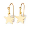 Pack collar y pendientes: estrella pequeña