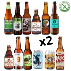 Best 2D2Dspuma Pack degustación 24 cervezas artesanas sin gluten
