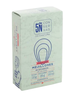 Pack de 10 latas de Mejillones en escabeche 120 ML