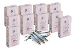 Sale Conservas 5Ñ de Santoña Pack de 10 latas de Sardinillas en aceite de oliva 125 ml