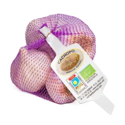 Outlet Cachopo Pack de mallas de Ajo Morado Calibre Flor - 6x250g