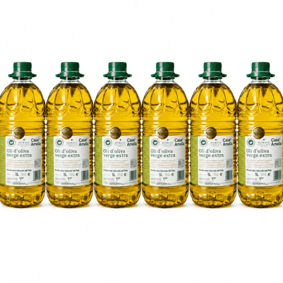 Pack de 6 x2L de Aceite de Oliva Virgen Extra Dop Siurana