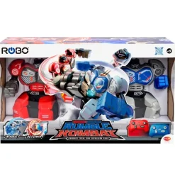 Best Bizak Pack figuras Battle Robo Kombat Tornado Rojo/Azul - +5A