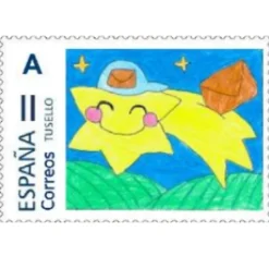 Clearance Pack filatélico CORREOS KIDS 2023 | Pack 8 TUSELLO NAVIDAD + regalo sobre pequeño