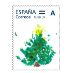 Clearance Pack filatélico CORREOS KIDS 2023 | Pack 8 TUSELLO NAVIDAD + regalo sobre pequeño