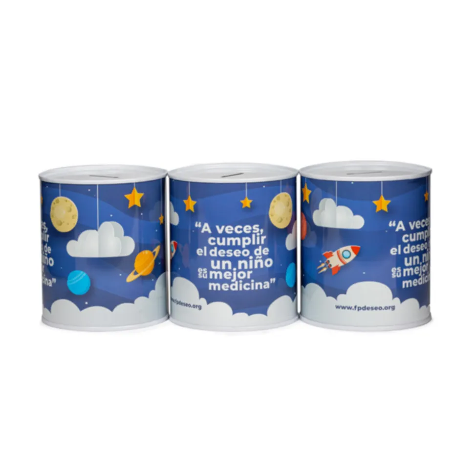 Pack 10 huchas solidarias