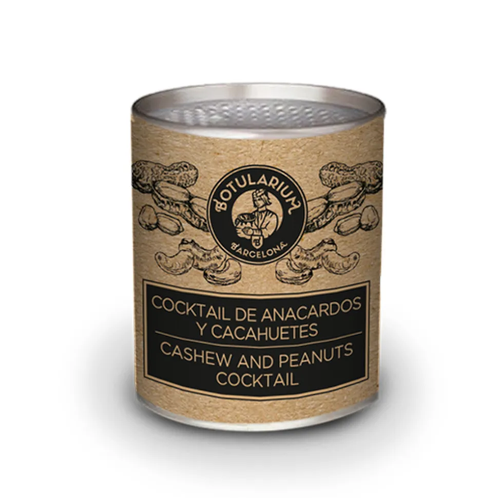 Pack 10 latitas minibar - Cocktail de anacardos y cacahuetes 5x60 g y Pistachos 5x36 g