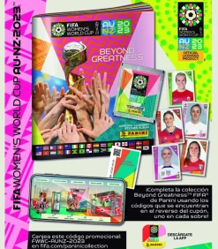 Hot PANINI Pack álbum + 20 sobres (100 cromos) FIFA Women World Cup 2023