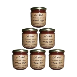 New Cal Violí Pack mermelada de ciruela roja - 6x340 ml