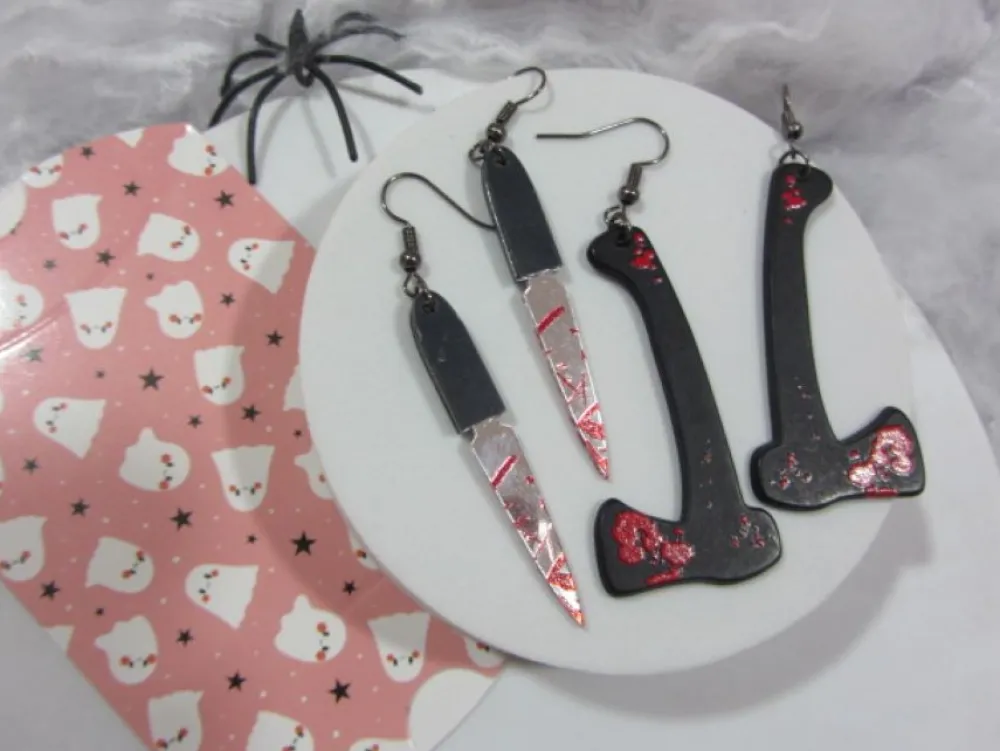 Sale Che Carino Art Pack pendientes Halloween - 6 Modelos distintos