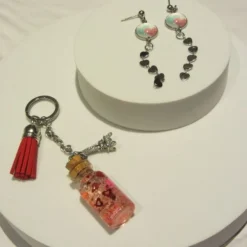 Che Carino Art Pack pulsera llavero y pendientes San Valentín