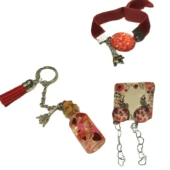 Che Carino Art Pack pulsera llavero y pendientes San Valentín