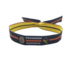 Discount PCMaes Pack pulseras escudo de la guardia Civil -Prohibido rendirse 10 unidades