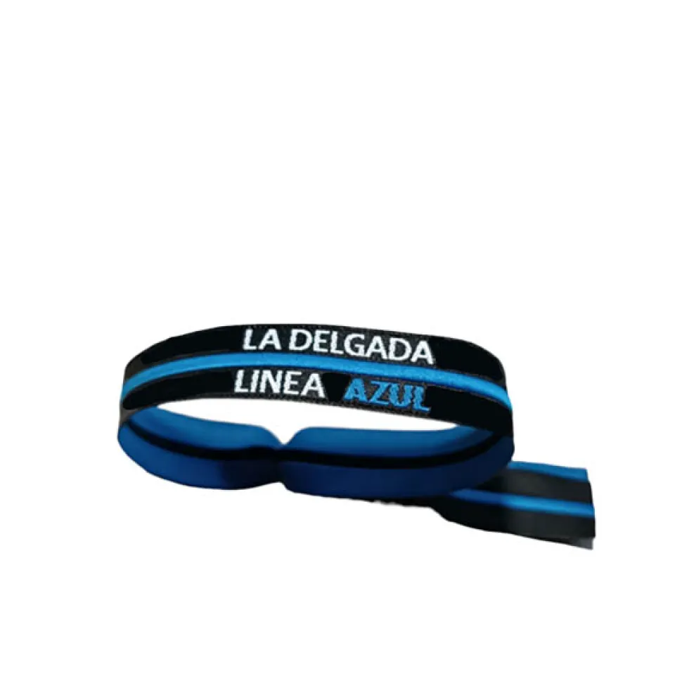 Pack pulseras -La delgada línea azul 10 unidades