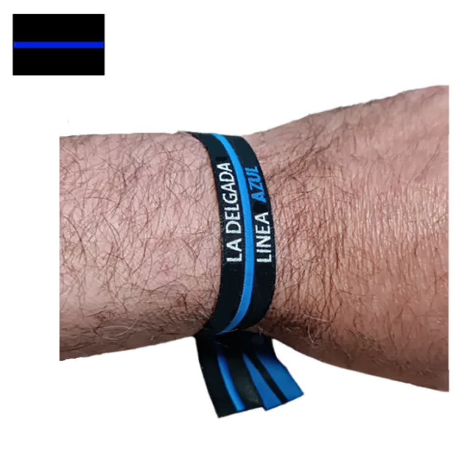 Pack pulseras -La delgada línea azul 10 unidades