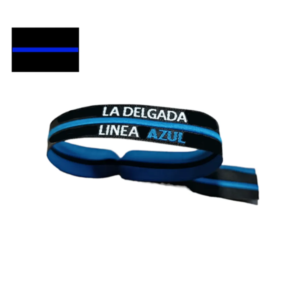 Pack pulseras -La delgada línea azul 10 unidades