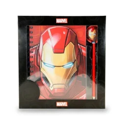 Pack Regalo Karactermania Cuaderno más Lapiz Ironman 24x23x2.5