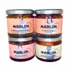 Hot MARLON conservas Pack 2 - SaborCollection - Garbanzos, Alubias y Compota - 4 unidades x 580 ml y 690 gr