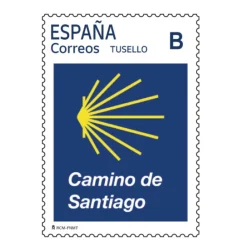 Hot Pack 100 Tusello Camino de Santiago 2026 | Concha Amarilla | Tarifa B | 20 blíster de 5 sellos