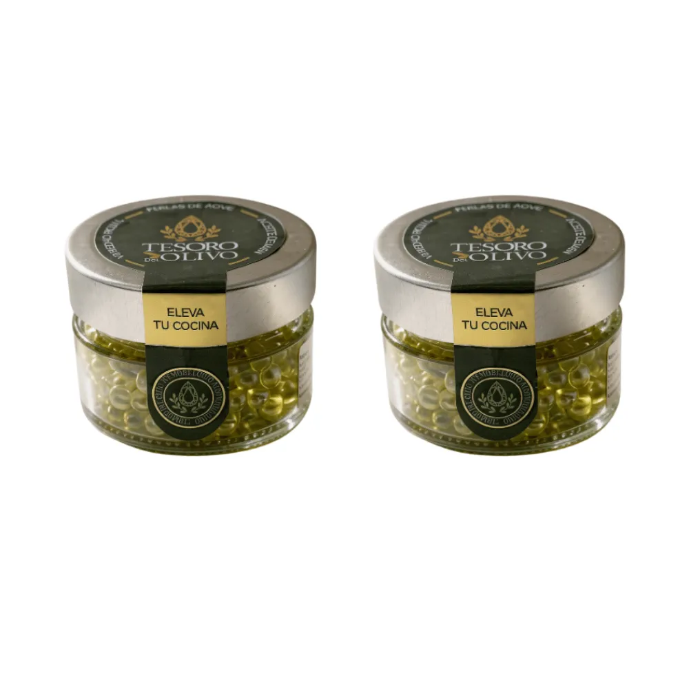 Best Tesoro del Olivo Pack 2x50g - Perlas AOVE Premium