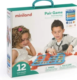 Discount Miniland Pair game. Encuentra la pareja