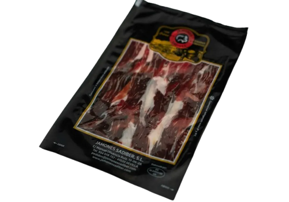 Paleta de Cebo de Campo Ibérico 50% R.I. de 5.5 a 6 Kg Loncheada