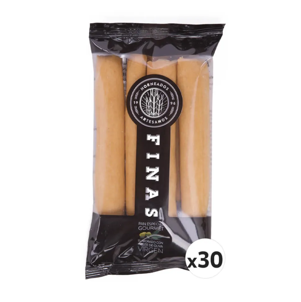 Palitos naturales al punto de sal – Caja de 30 ud x 45 g