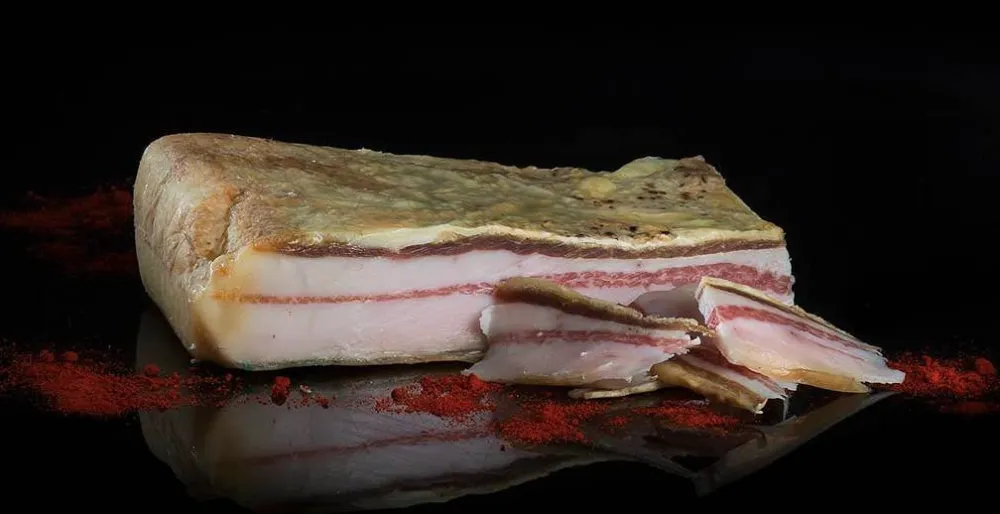 Best Ibéricos a Domicilio Gourmet Panceta Curada Ibérica. Pieza 300 gr - 400 gr