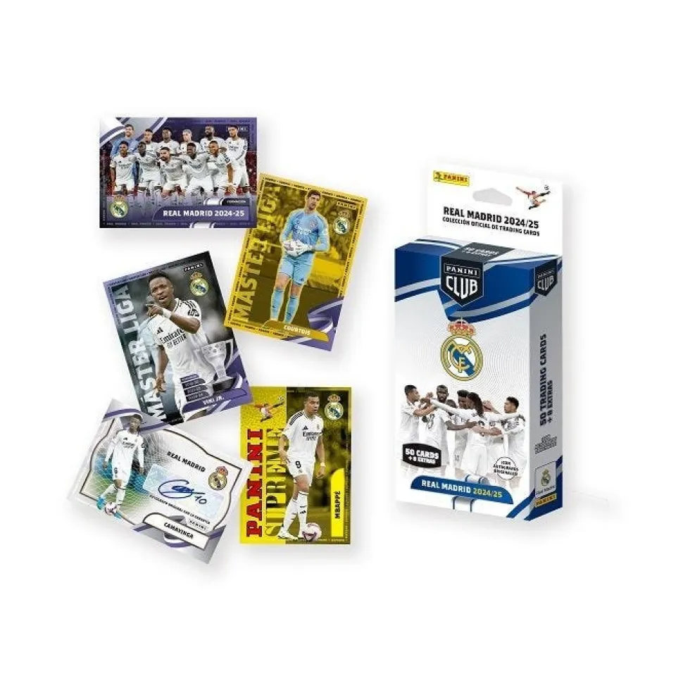 Panini Club Real Madrid 2024/25 - Blíster 2 sobres - Colección Oficial Panini