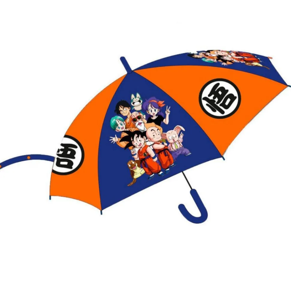 Paraguas Niñ@s Automático Dragon Ball Goku y Compañía 48 cm y 78 cm Diámetro
