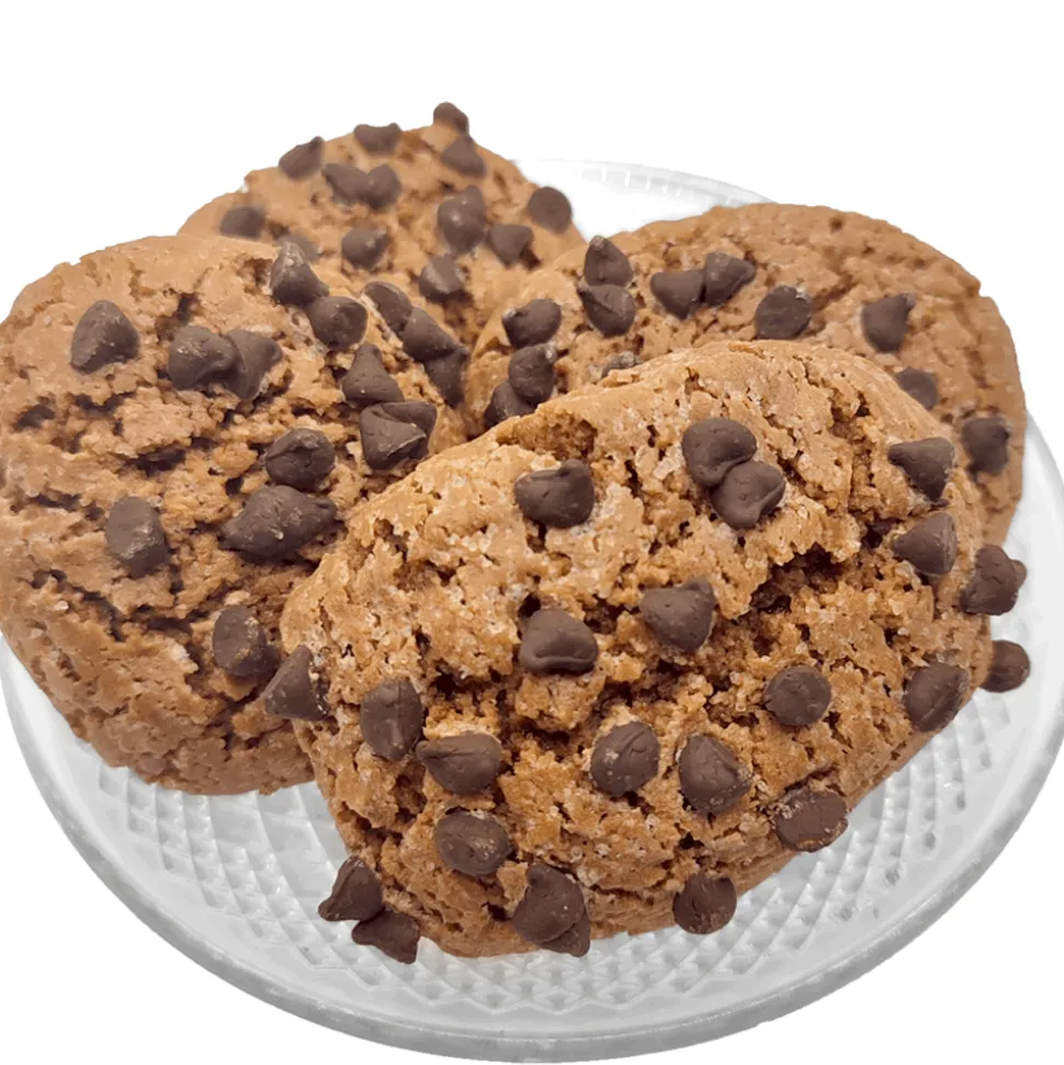 Pastas de chocolate con chispas de chocolate - caja 400gr